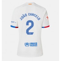 Barcelona Joao Cancelo #2 Auswärtstrikot Frauen 2023-24 Kurzarm